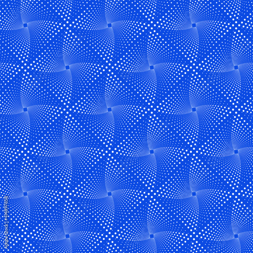 Seamless Spiral Dotted Graphic Elements