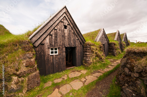L'ancienne ferme de Keldur en Islande