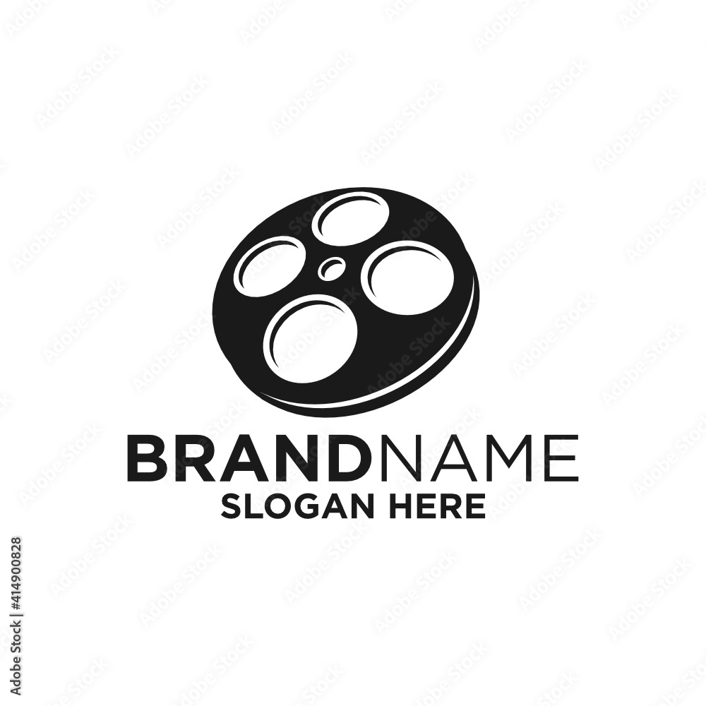Obraz premium Cinema Logo Design Template Inspiration, Vector Illustration, Movie, Photography.