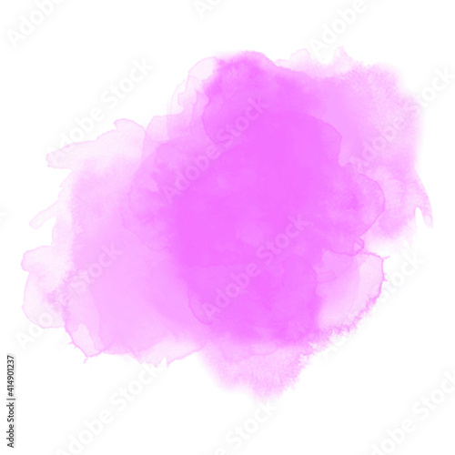 Watercolor Background - pink blue - 2