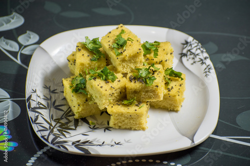 Dhokla Indian Recipe Ready to eat specially in Gujarat