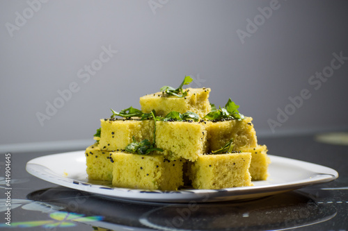 Dhokla Indian Recipe Ready to eat specially in Gujarat