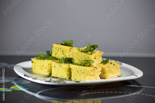 Dhokla Indian Recipe Ready to eat specially in Gujarat