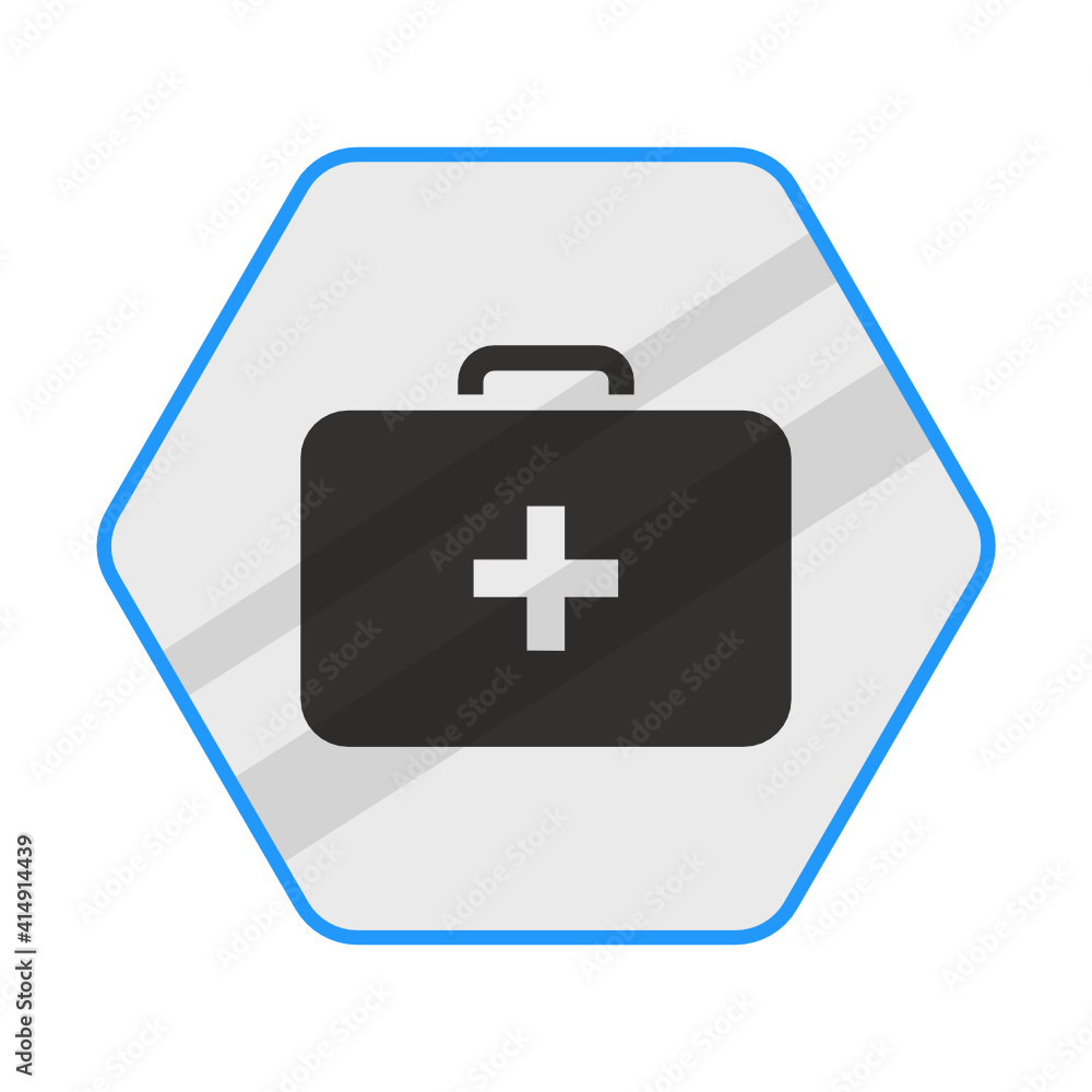 swimming pool and lifeguard first aid kit concept vector blue color icon design, Pool and beach safety equipment on white background, Swimming Sports hexagon signboard mockup stock illustration swimming pool and lifeguard first aid kit concept vector blue color icon design, Pool and beach safety equipment on white background, Swimming Sports hexagon signboard mockup stock illustration