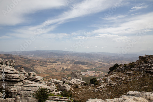 Paisaje rocoso del Torcal en Andalucía © Unai