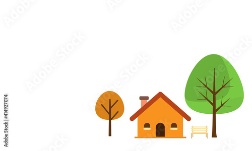 house and tree