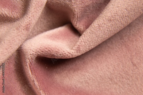 фотографія soft delicate pink fabric as a background macro photo