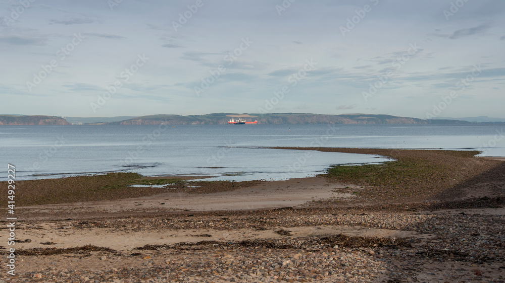 Parked Shuttle Tankers in the Moray Firth at Nairn