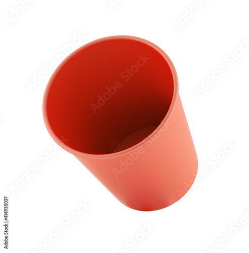 Color cup mockup 3d render - Product mock up of a coffee cup Empty takeaway paper cup of different size isolated on white background, including cutting path.
Paper cups with caps isolated