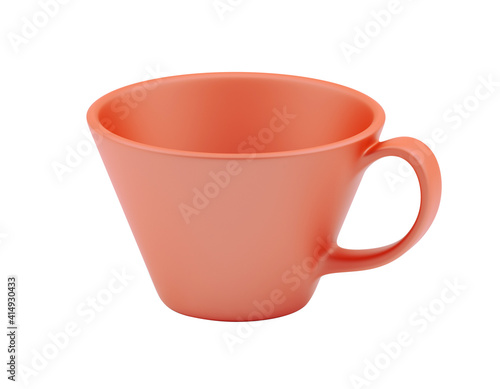 Color cup mockup 3d render - Product mock up of a coffee cup Empty takeaway paper cup of different size isolated on white background, including cutting path.
Paper cups with caps isolated