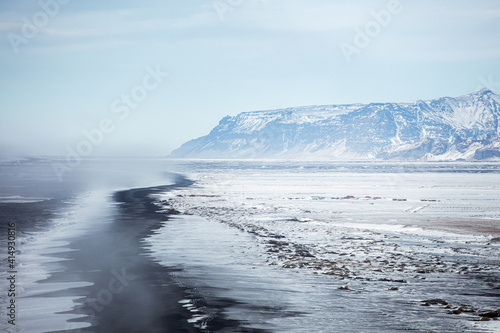 Dyrhólaey Promontory, Iceland, North Atlantic Ocean
