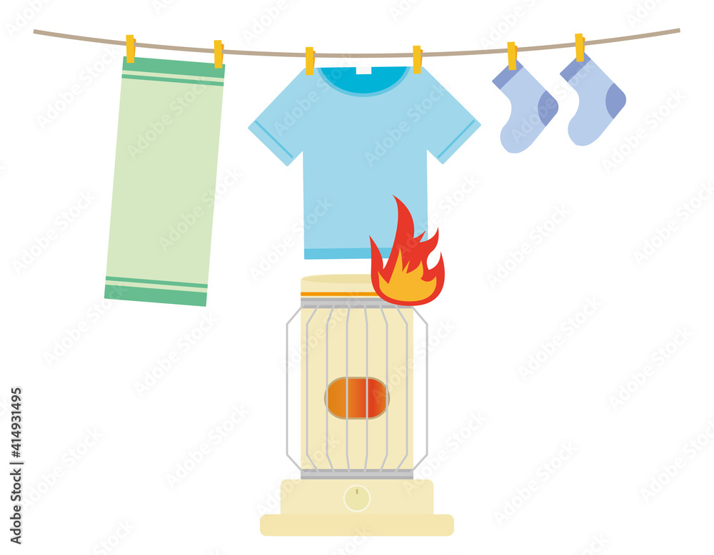 石油ストーブからの出火による火事 ベクターイラスト Vector De Stock Adobe Stock 石油ストーブからの出火による火事 ベクターイラスト Vector De Stock Adobe Stock