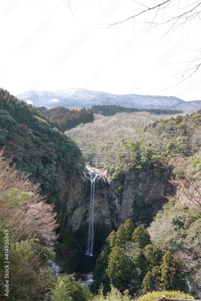 大分県宇佐市の福貴野の滝