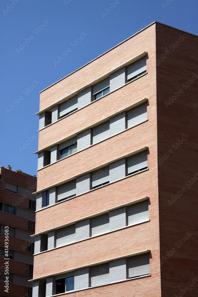 A fragment of the modern in the Spanish resort town of Malaga A fragment of the modern in the Spanish resort town of Malaga