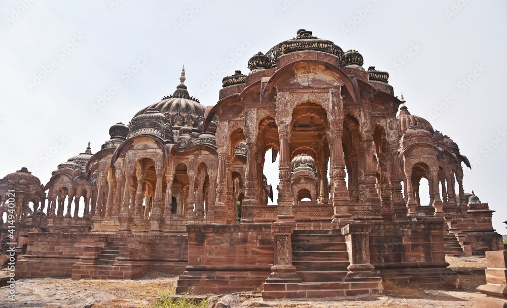 Panch Kunda Cenotaphs of Jodhpur,rajasthan,india