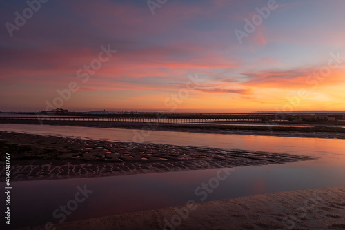 Sunset in Huelva