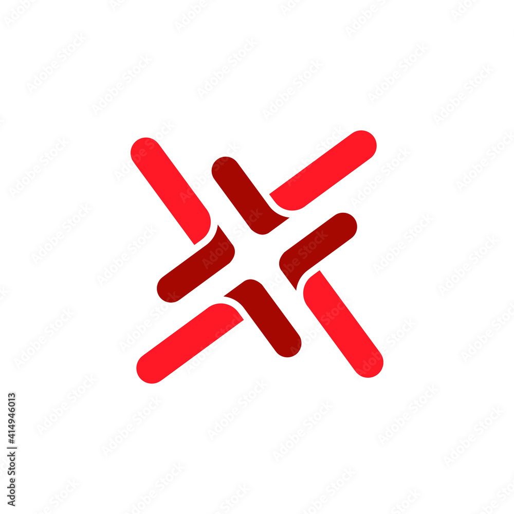 line logo design with geometry line logo design with geometry