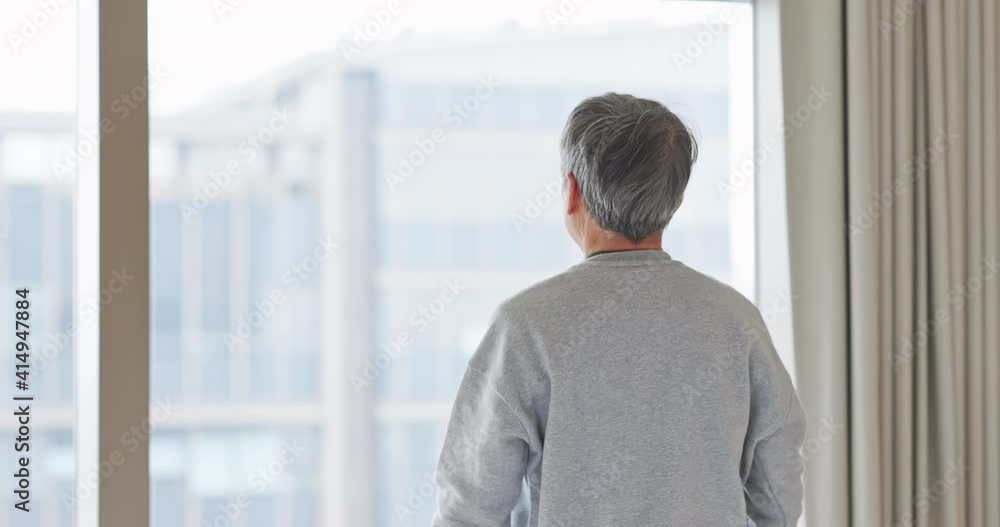 elderly man stretch his arm elderly man stretch his arm