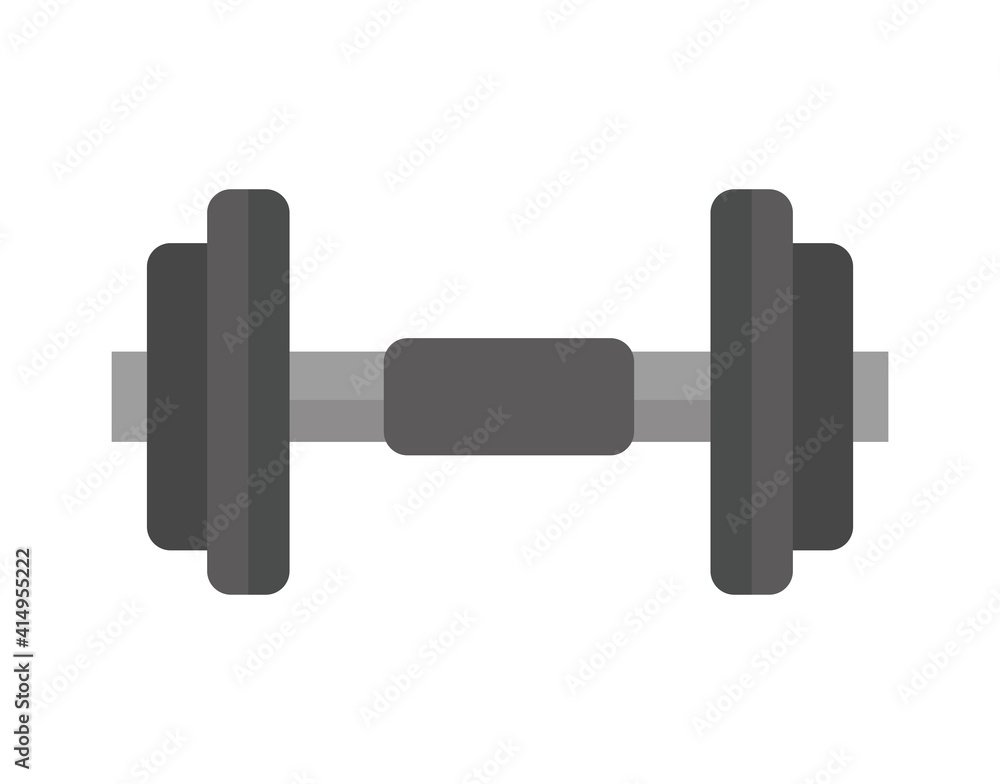 gym dumbbell accessory isolated icon gym dumbbell accessory isolated icon