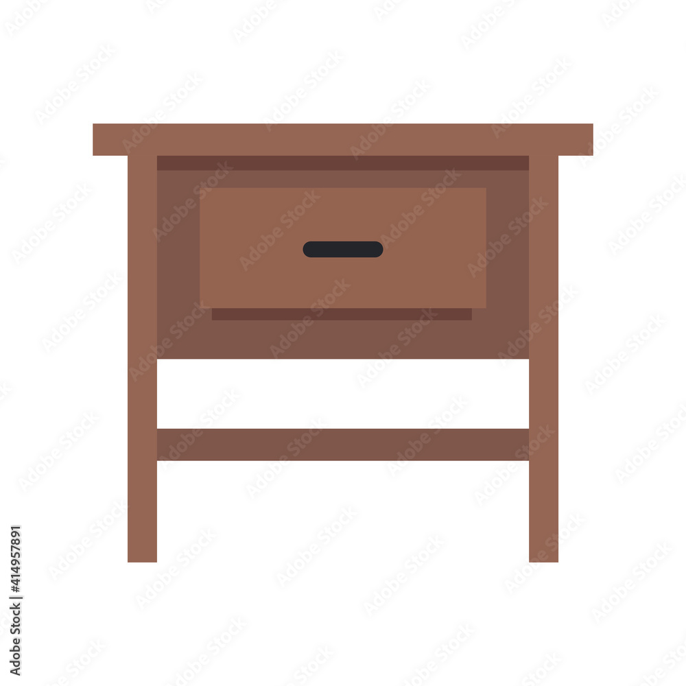 wooden drawer forniture isolated icon wooden drawer forniture isolated icon