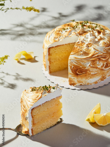 Lemon cake photo