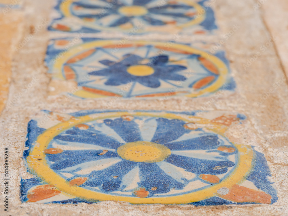 Naklejka premium Ancient Arab Tiles