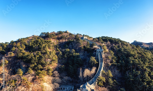 Great Wall of China, Mutianyu, China. photo