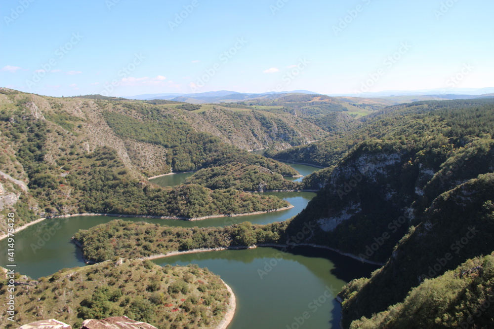 Uvac Canyon in Serbia