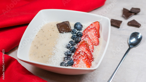 Protein Porridge is tasty porridge full of protein 