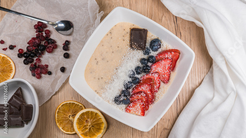 Protein Porridge is tasty porridge full of protein 