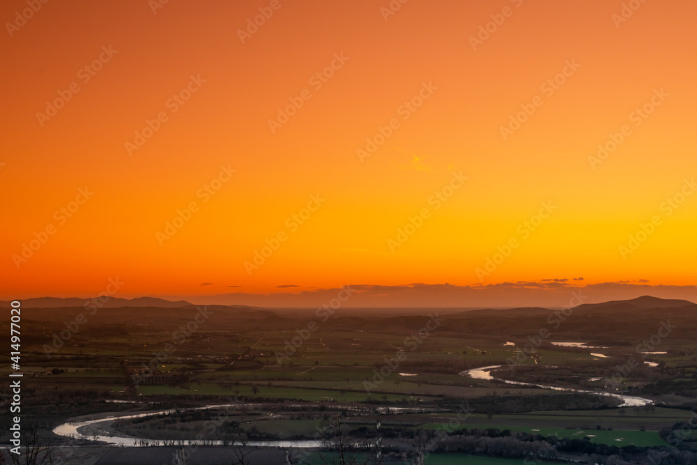 Fototapeta premium Veduta dal Monte Cucco