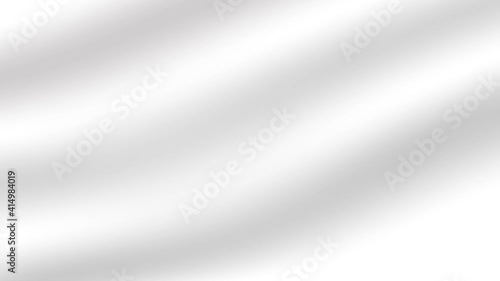 white soft blurred gradient color flowing movement as abstract smooth cloth presentation background with blank space for design