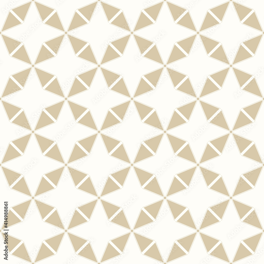 Geometric Seamless Pattern Vector Background