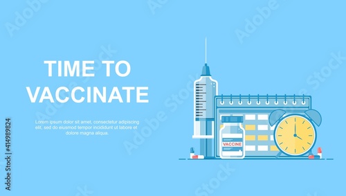 Time to vaccinate background 1