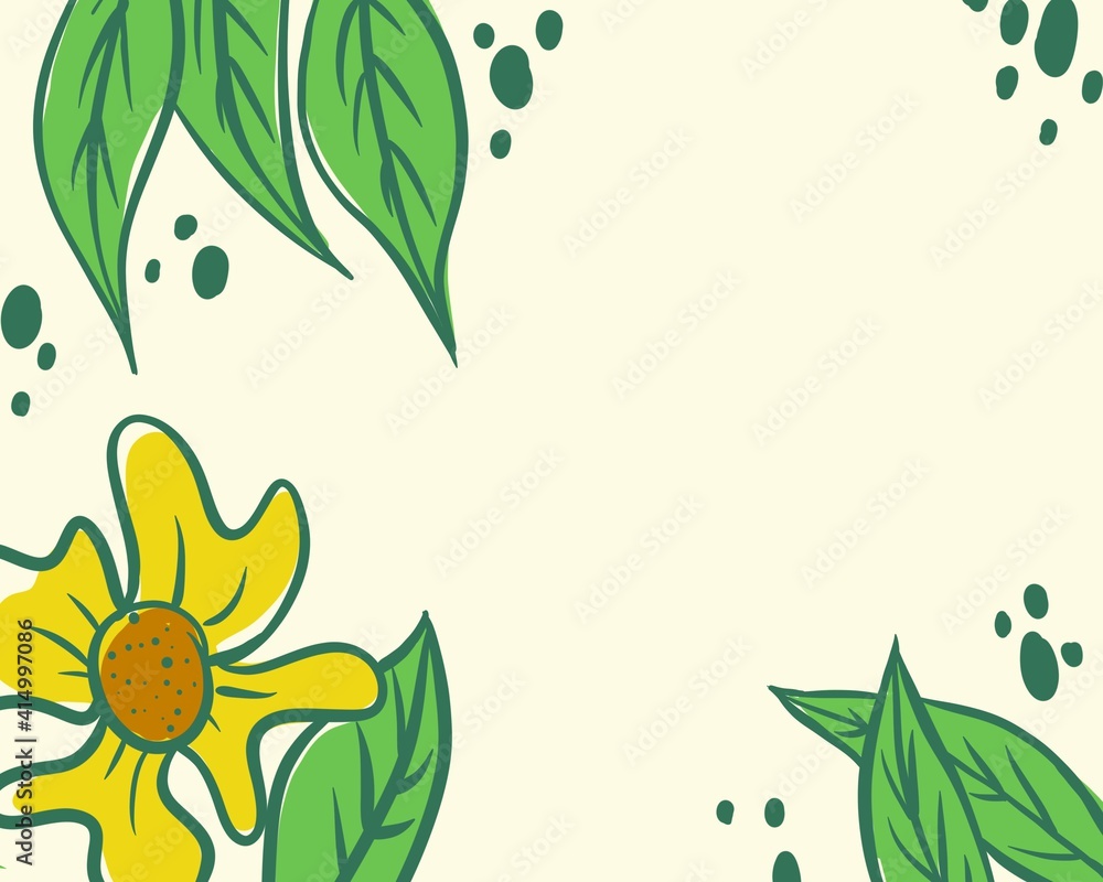 Cute hand drawn colorful botany background. Unique abstract texture for invitations, cards, websites, wrapping paper, textile Cute hand drawn colorful botany background. Unique abstract texture for invitations, cards, websites, wrapping paper, textile