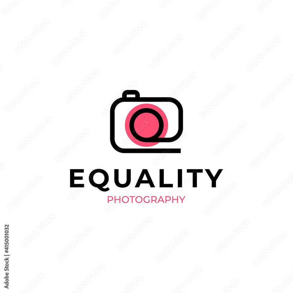 Letter E Photo logo vector icon illustration simple style Letter E Photo logo vector icon illustration simple style