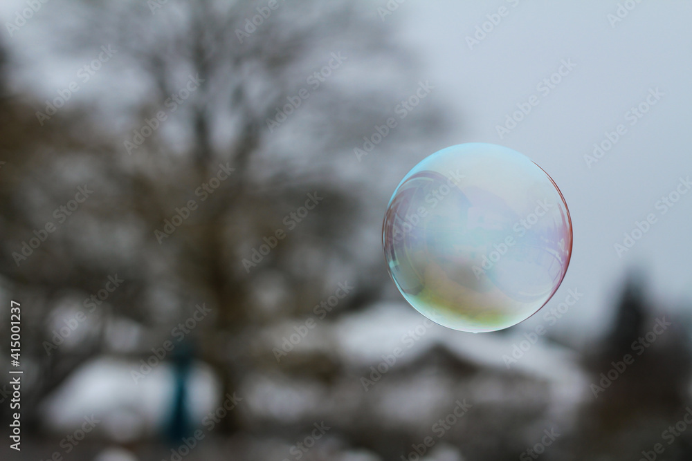 soap bubbles in the sky soap bubbles in the sky