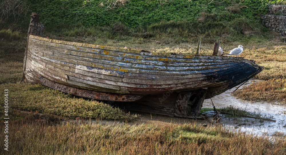 Fototapeta Old fishing boat
