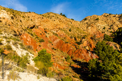 Montnegre Ravine in the term of Xixona (Alicante).