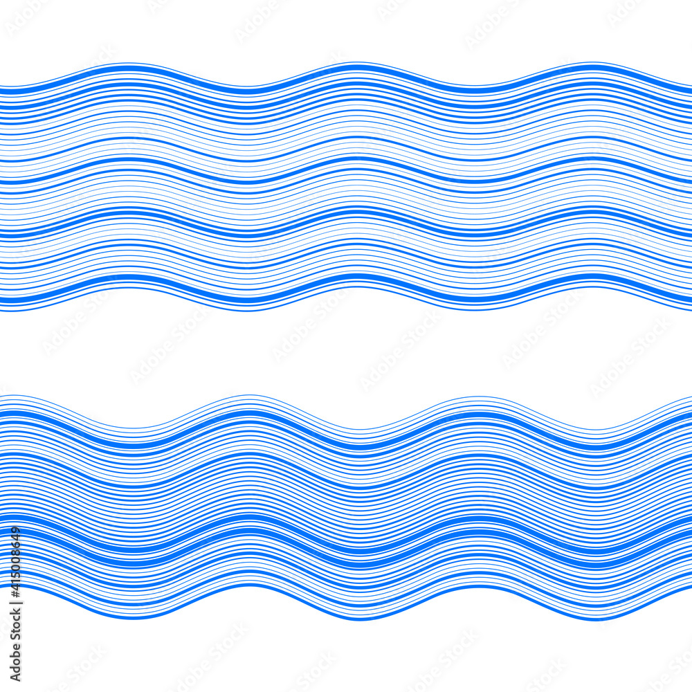 Elements design. Abstract blue wavy stripes overlaying on white background for page brochure, poster. Creative art lines picture. Vector illustration eps 10 Freshness natural theme, Fresh Water Elements design. Abstract blue wavy stripes overlaying on white background for page brochure, poster. Creative art lines picture. Vector illustration eps 10 Freshness natural theme, Fresh Water