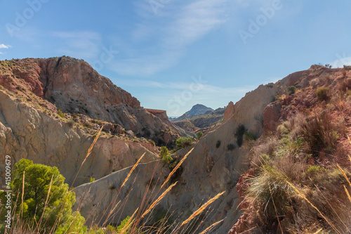 Montnegre Ravine in the term of Xixona (Alicante). photo