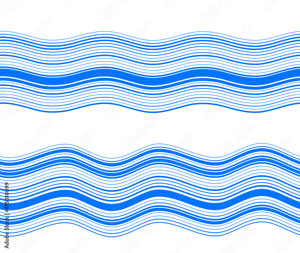Elements design. Abstract blue wavy stripes overlaying on white background for page brochure, poster. Creative art lines picture. Vector illustration eps 10 Freshness natural theme, Fresh Water Elements design. Abstract blue wavy stripes overlaying on white background for page brochure, poster. Creative art lines picture. Vector illustration eps 10 Freshness natural theme, Fresh Water