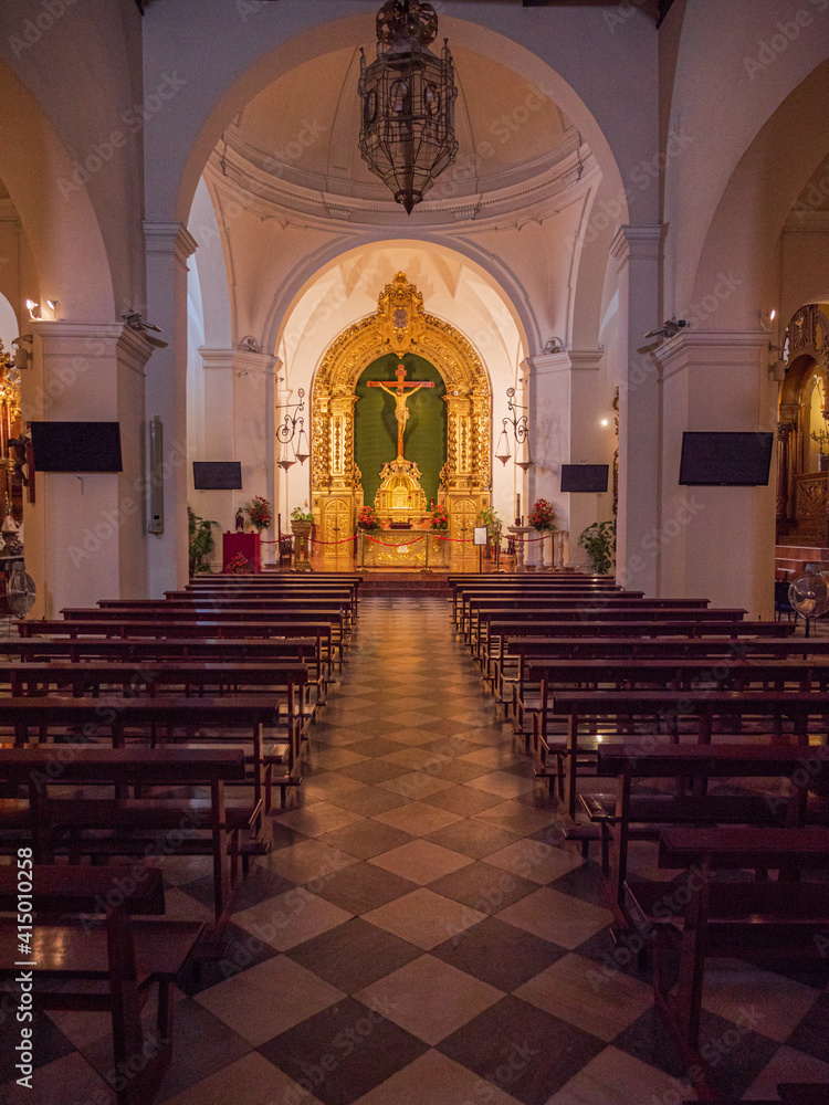 Fototapeta premium Church in Nerja, Andalusia, Spain