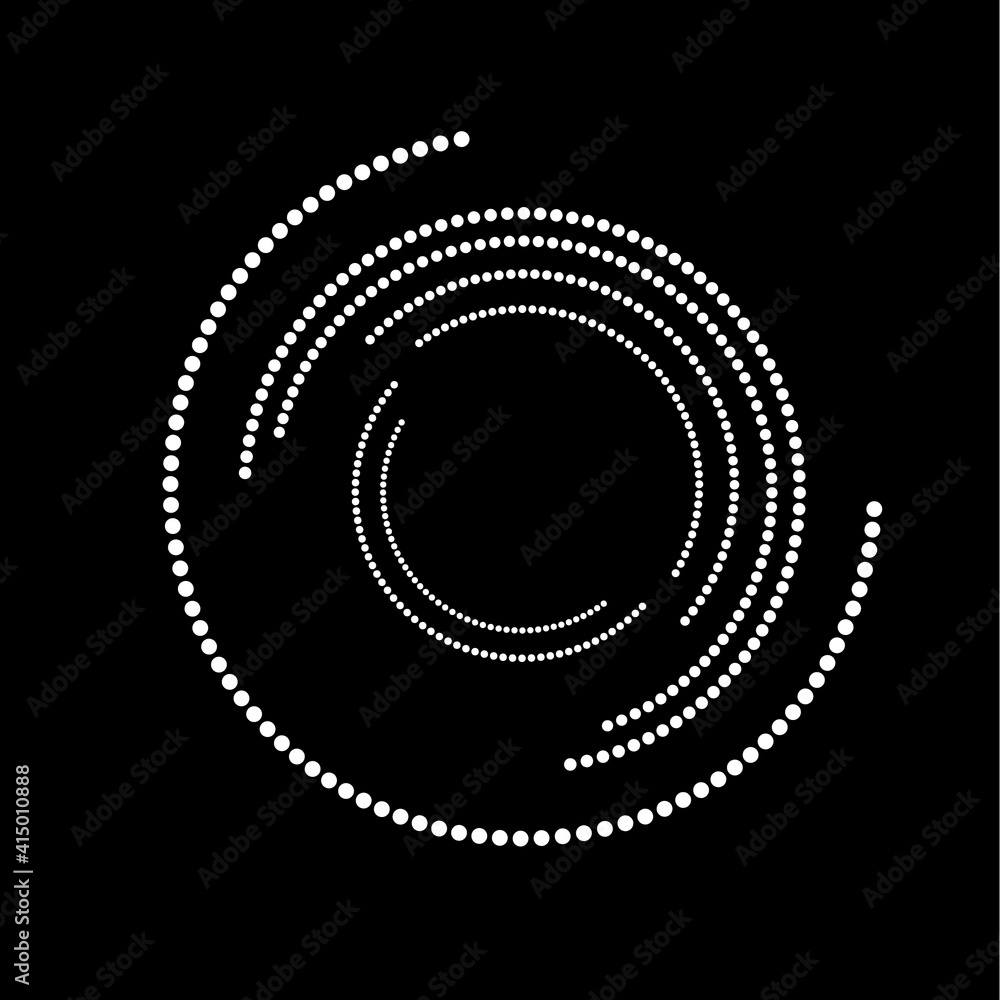 Halftone dots in circle form. round logo . vector dotted frame . design element Halftone dots in circle form. round logo . vector dotted frame . design element