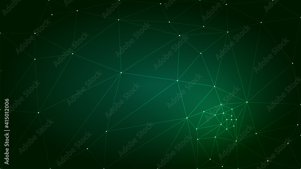 Graph network abstract background. Vector illustration.