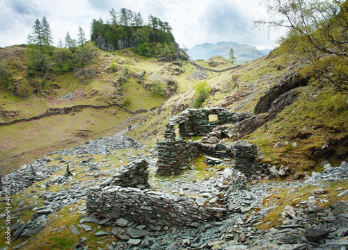 Ruined bothy in Borrowdale photo