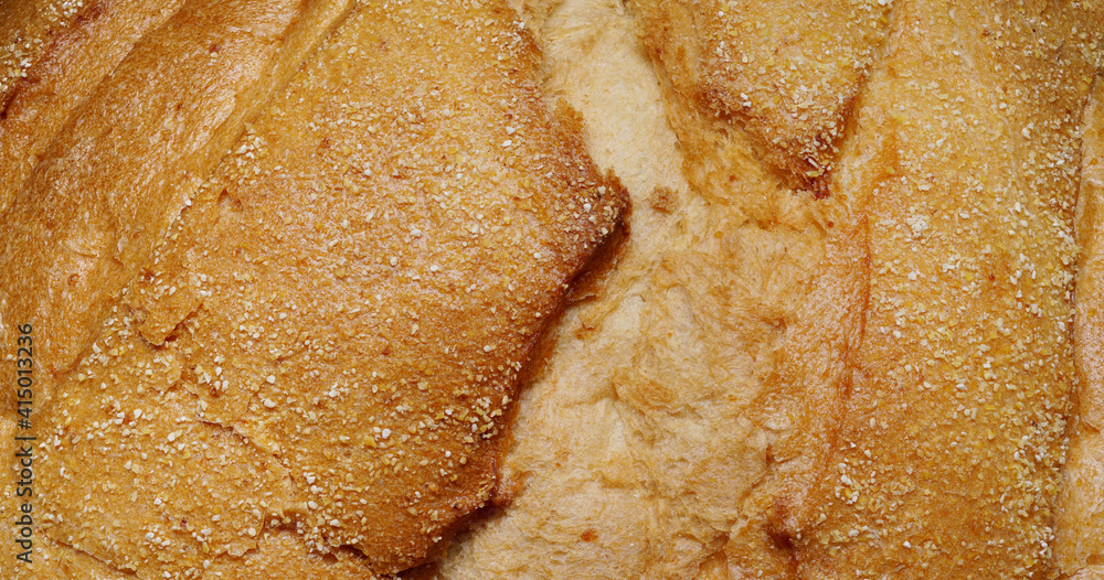 Fresh bread. Texture of baked bread. High resolution bread texture background. Panoramic image, hi-res banner. Fresh bread. Texture of baked bread. High resolution bread texture background. Panoramic image, hi-res banner.