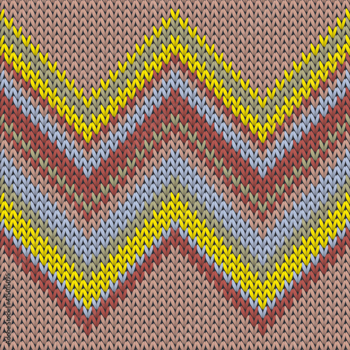 Soft zig zal lines knitting texture geometric