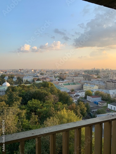 view from the top of the city