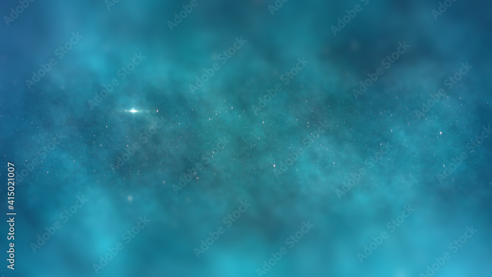 Space Universe With Stars And Galaxies